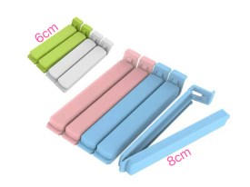 Pack 12 broches plasticos cierra bolsas